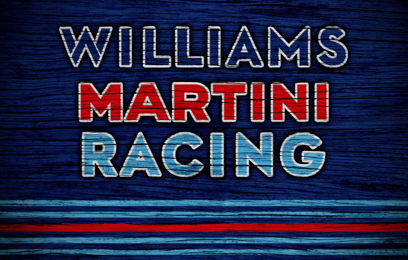 Photo wallpaper wallpaper, sport, logo, Formula 1, Williams Martini Racing