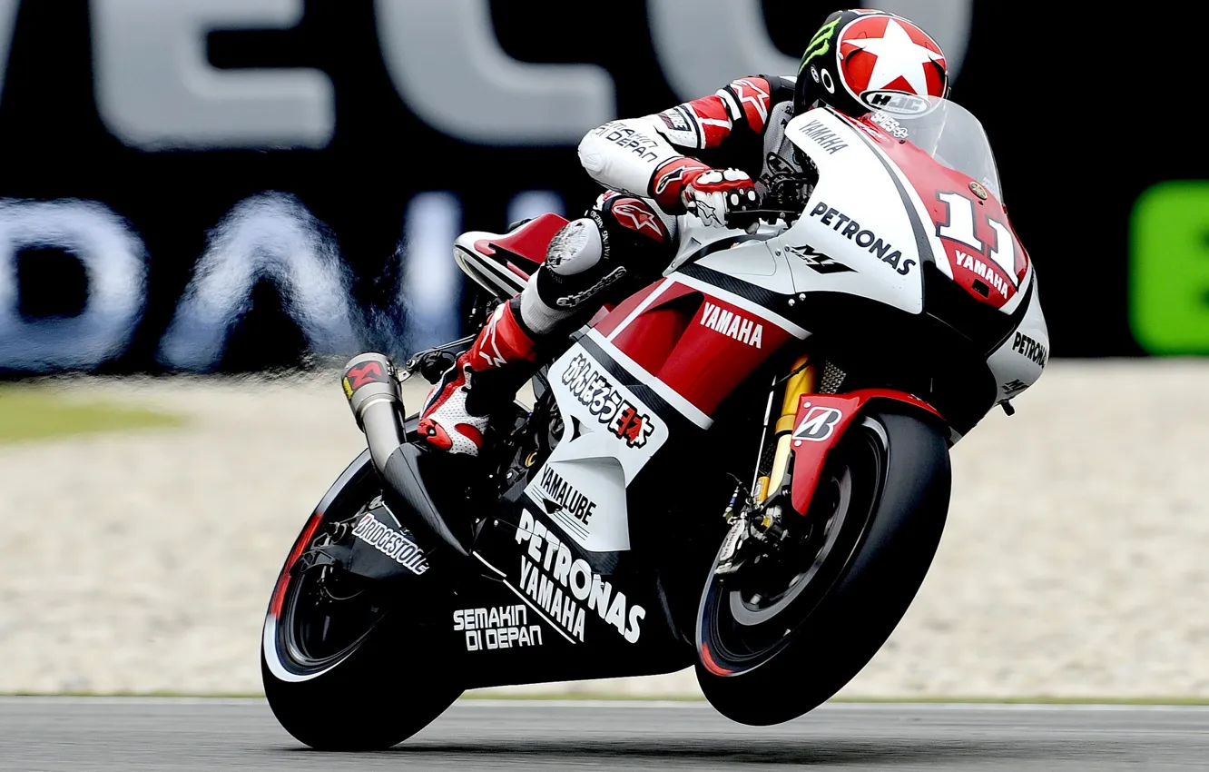 Photo wallpaper motorcycle, Yamaha, track, exhaust, sportbike, Yamaha, Sport, WSBK