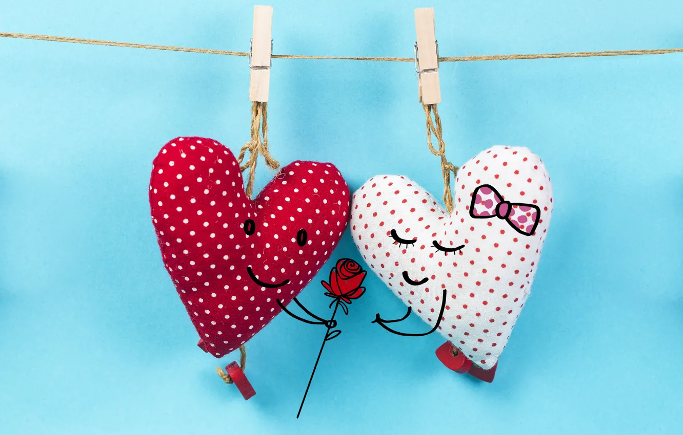 Photo wallpaper love, heart, love, romantic, hearts, valentine's day