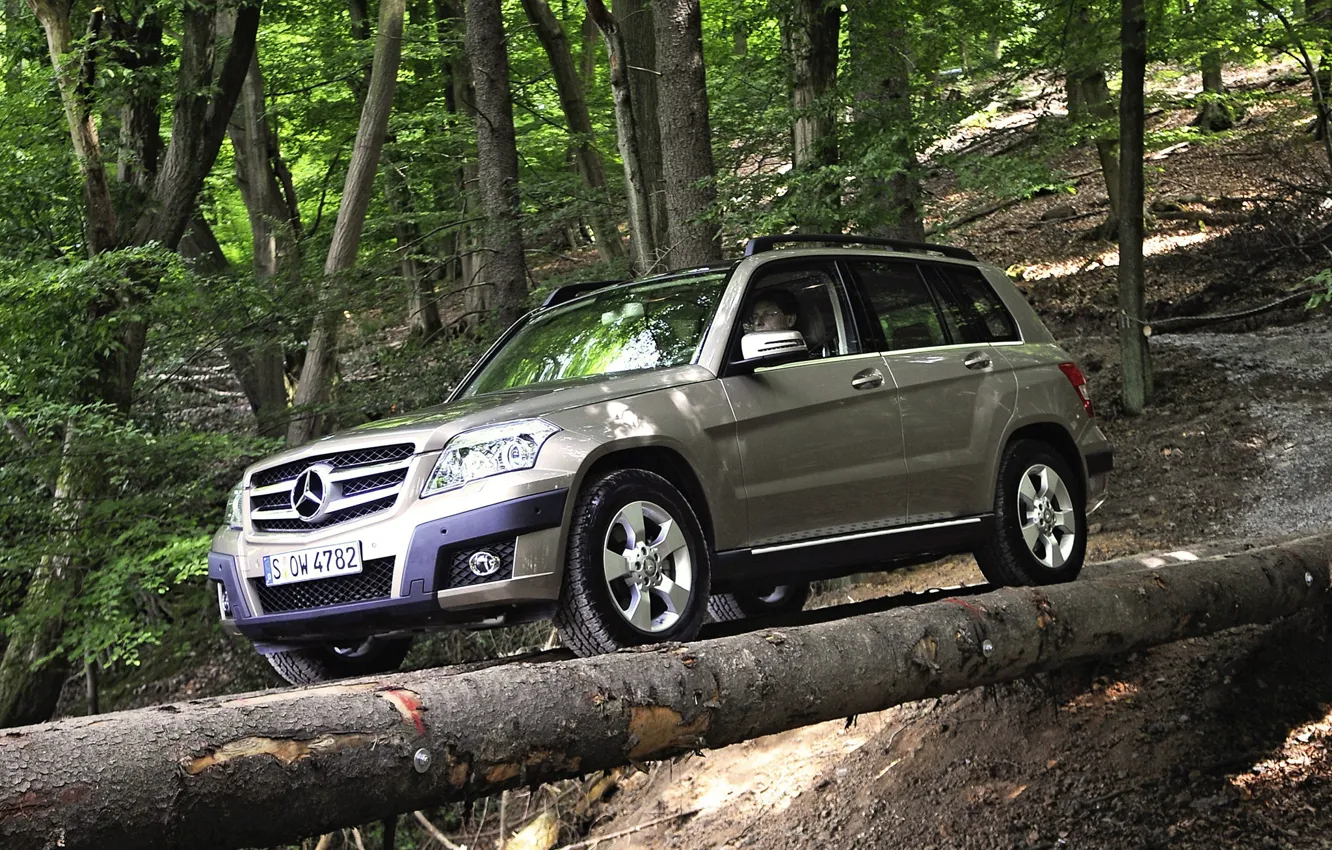 Photo wallpaper mercedes-benz, 4matic, cdi, off-road, glk320