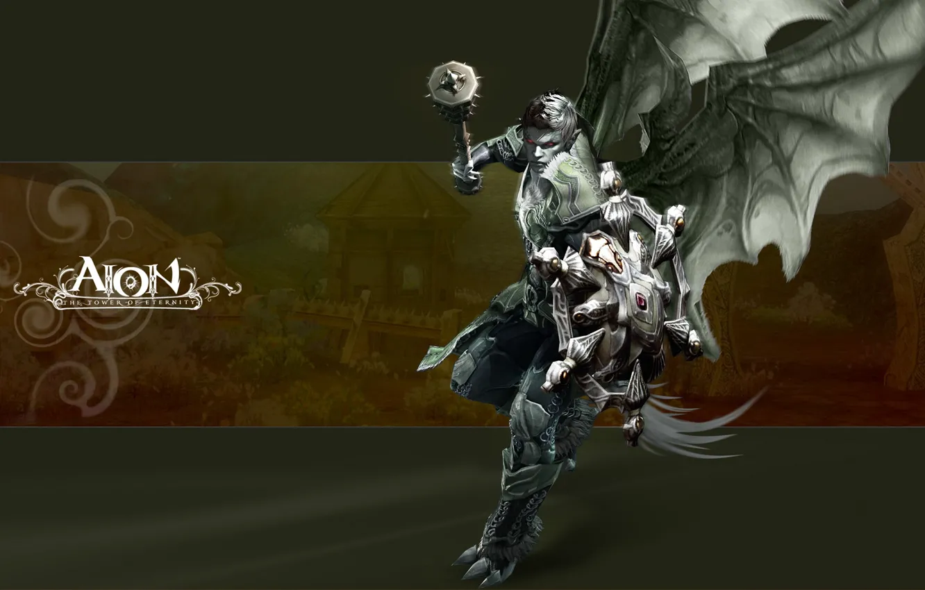 Photo wallpaper The game, guy, Aion, Character