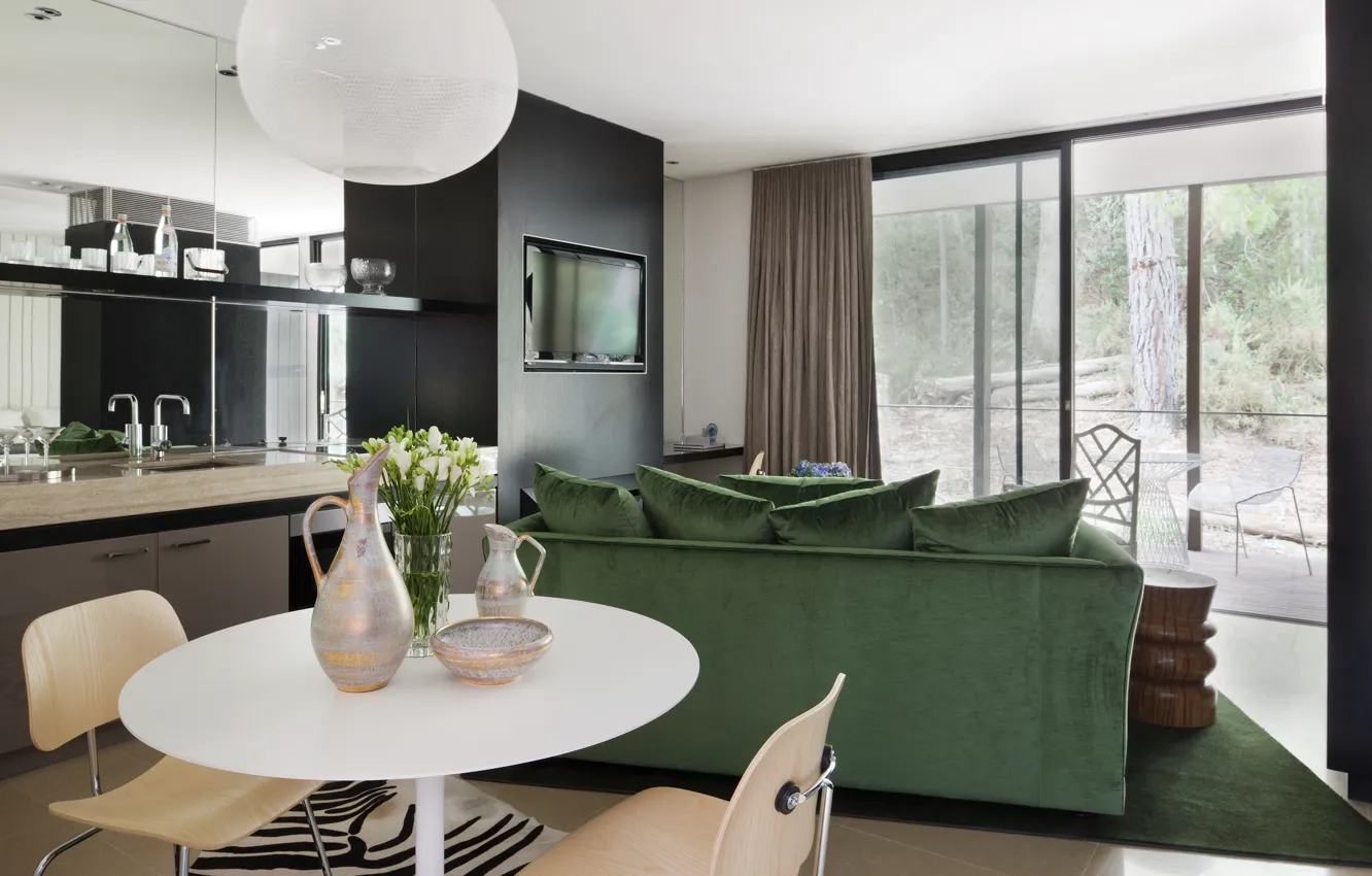 Photo wallpaper design, house, style, Villa, interior, living space