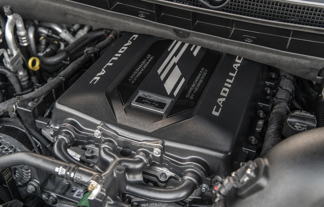 Photo wallpaper Cadillac, power, SUV, power, Suite, luxury, SUV, Hennessey