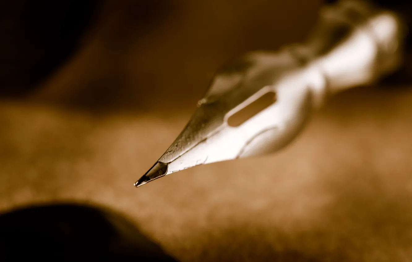 Photo wallpaper letter, feathers, handle