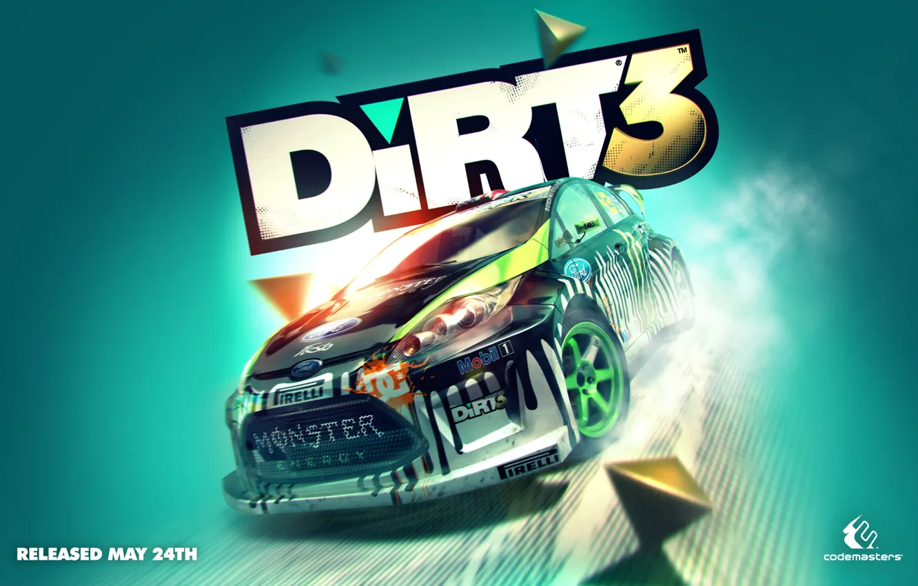 Photo wallpaper dirt, Rally, Rally, dirt3, Colin McRae Rally