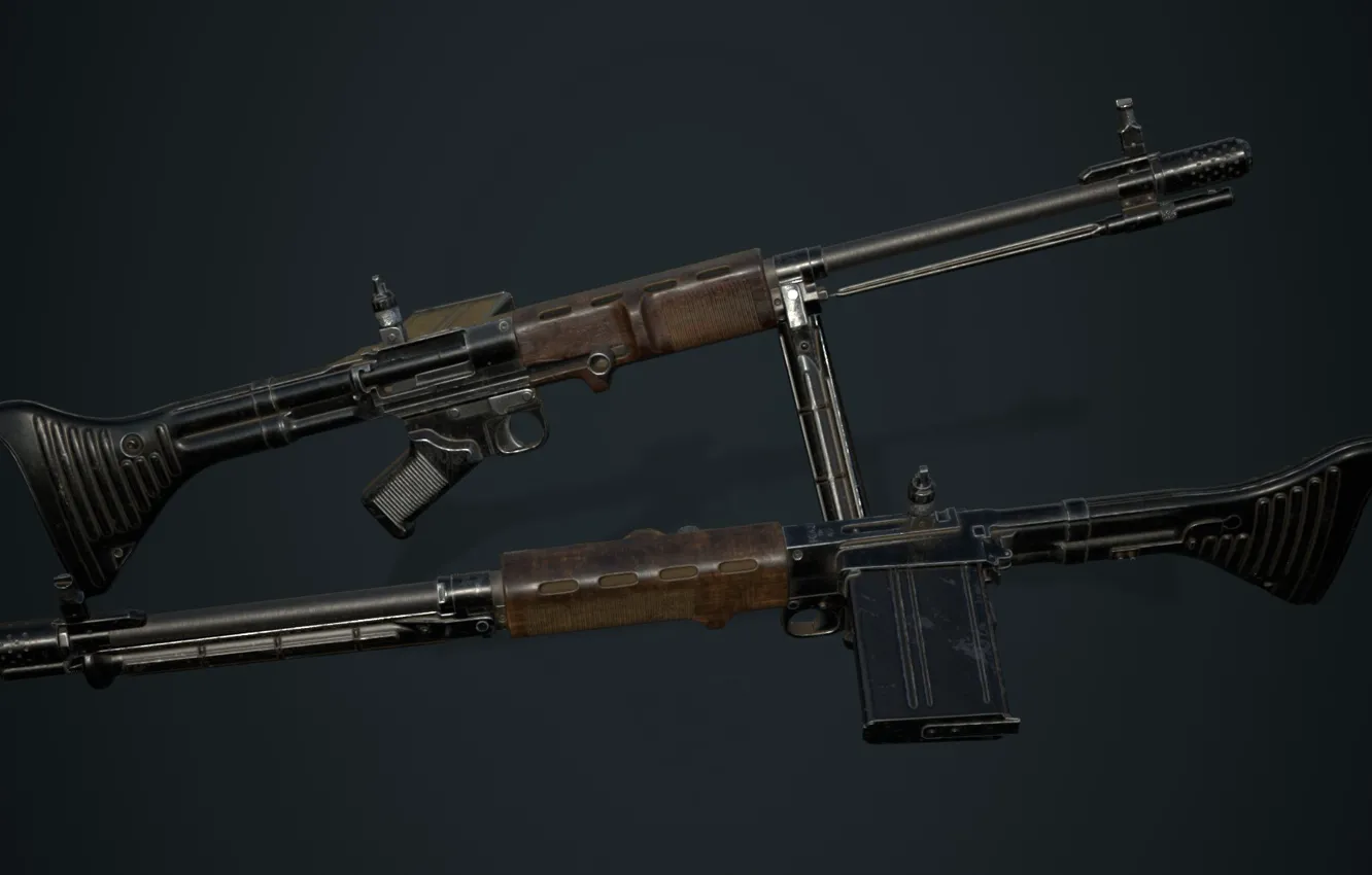 Photo wallpaper Germany, Automatic rifle, FG 42 Ausf. E