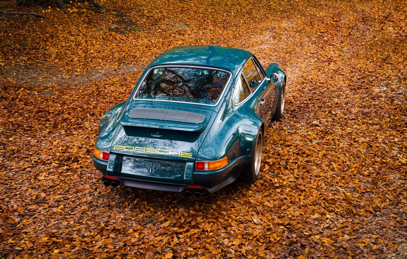 Photo wallpaper 911, Porsche, 964, rear view, Theon Design Porsche 911