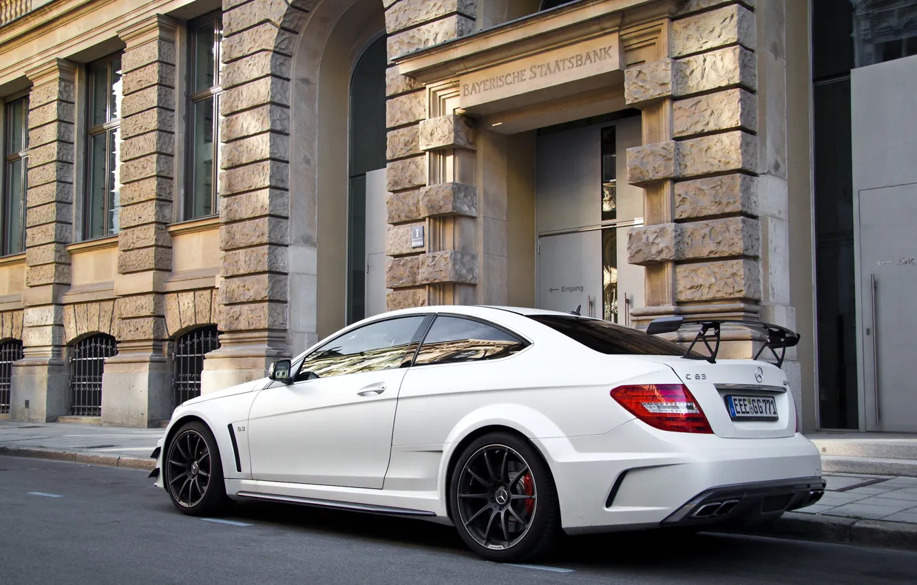 Photo wallpaper white, mercedes, Mercedes, AMG, benz, benzo, black series