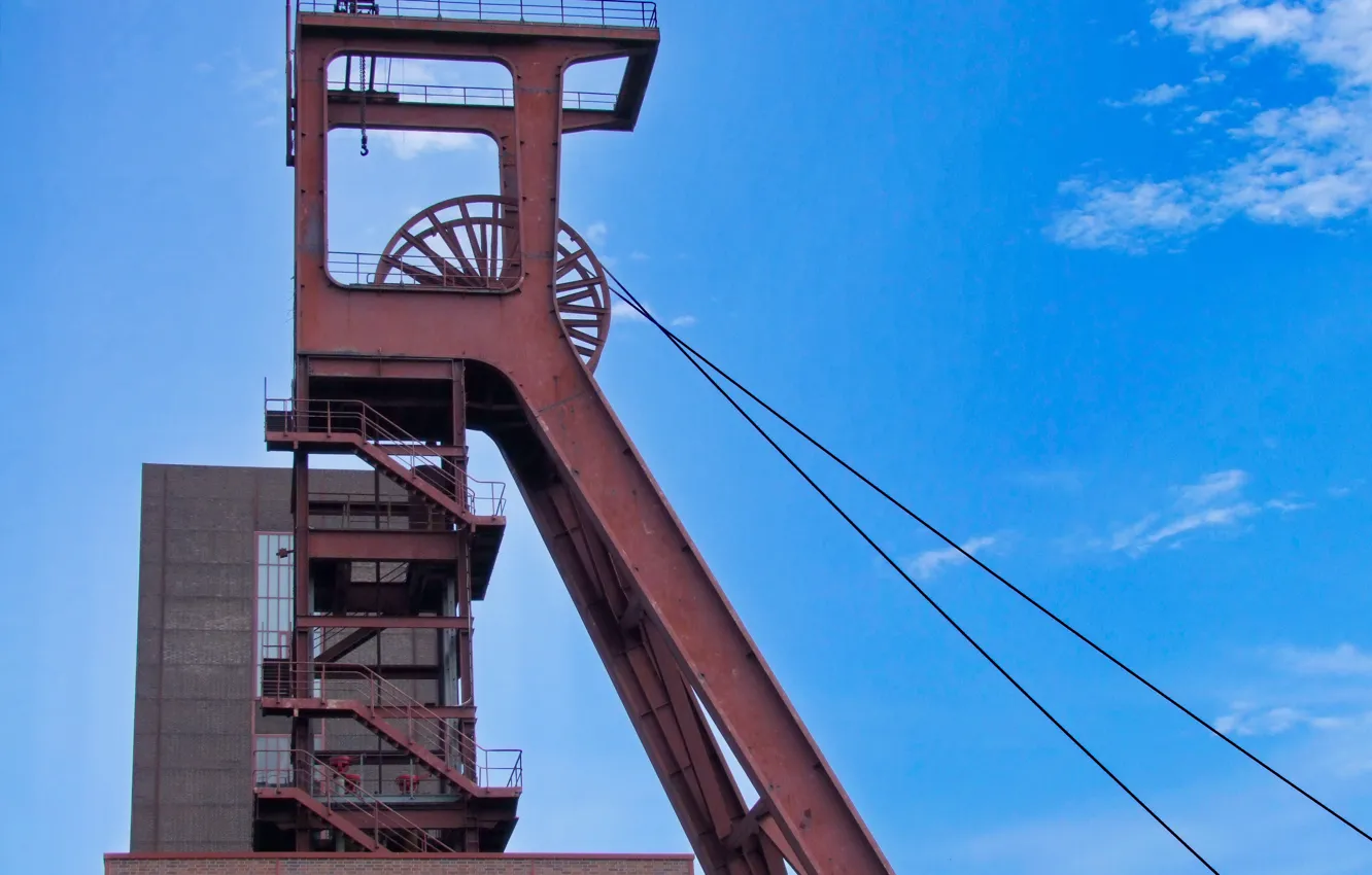 Photo wallpaper Germany, Eat, Zollverein colliery