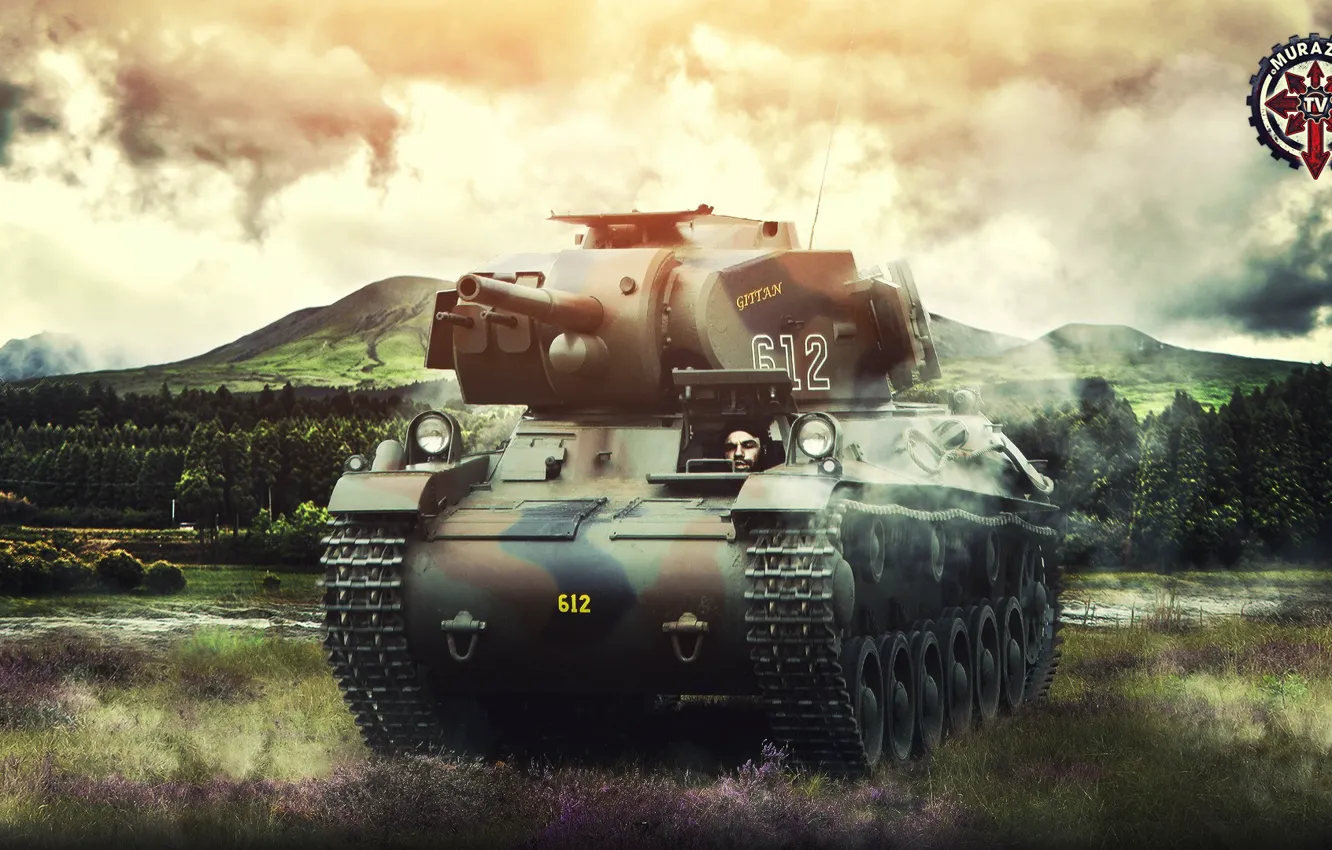 Photo wallpaper Game, Games, World of Tanks, Wargaming, FuriousGFX, NetStrv m/42