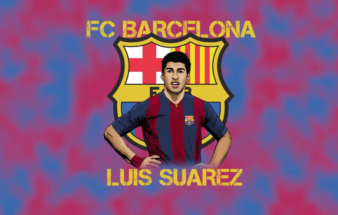 Photo wallpaper wallpaper, sport, football, player, FC Barcelona, Luis Suarez