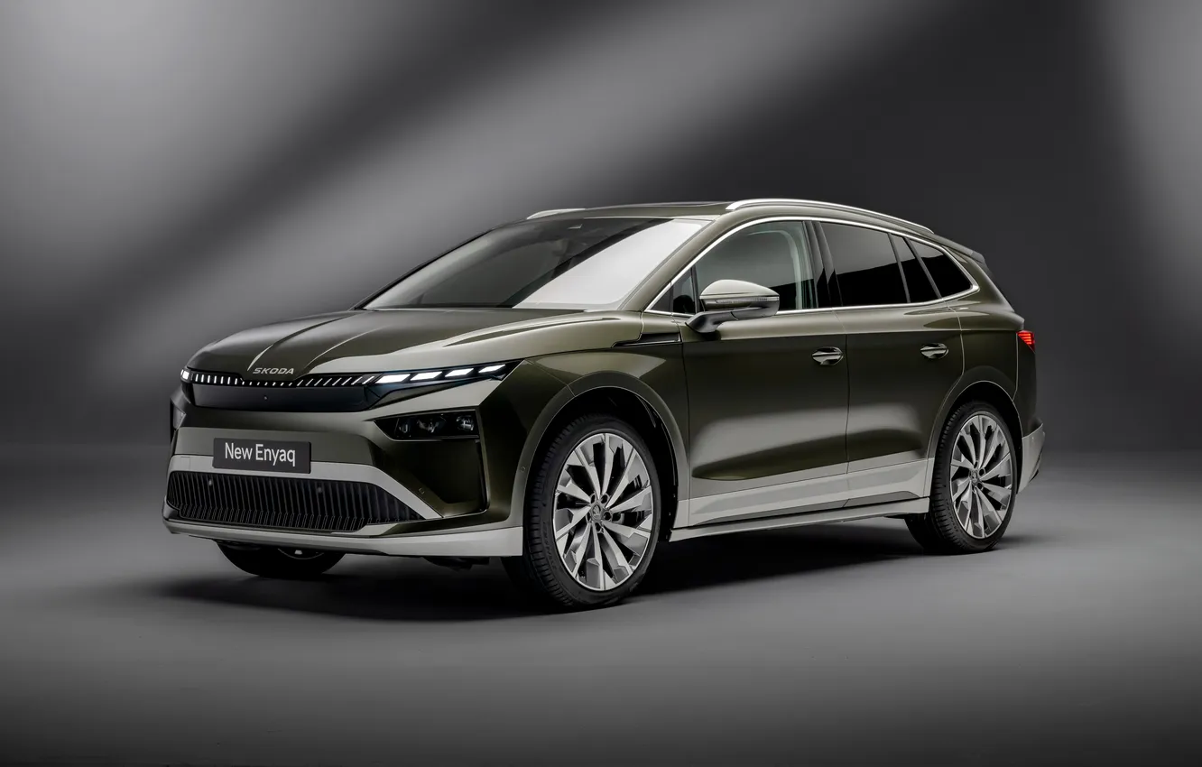 Photo wallpaper Skoda, 2025, Enyaq, 85x