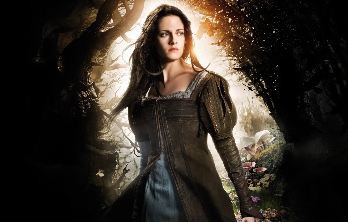 Photo wallpaper fantasy, Kristen Stewart, Kristen Stewart, Snow White and the Huntsman, Snow white and the huntsman