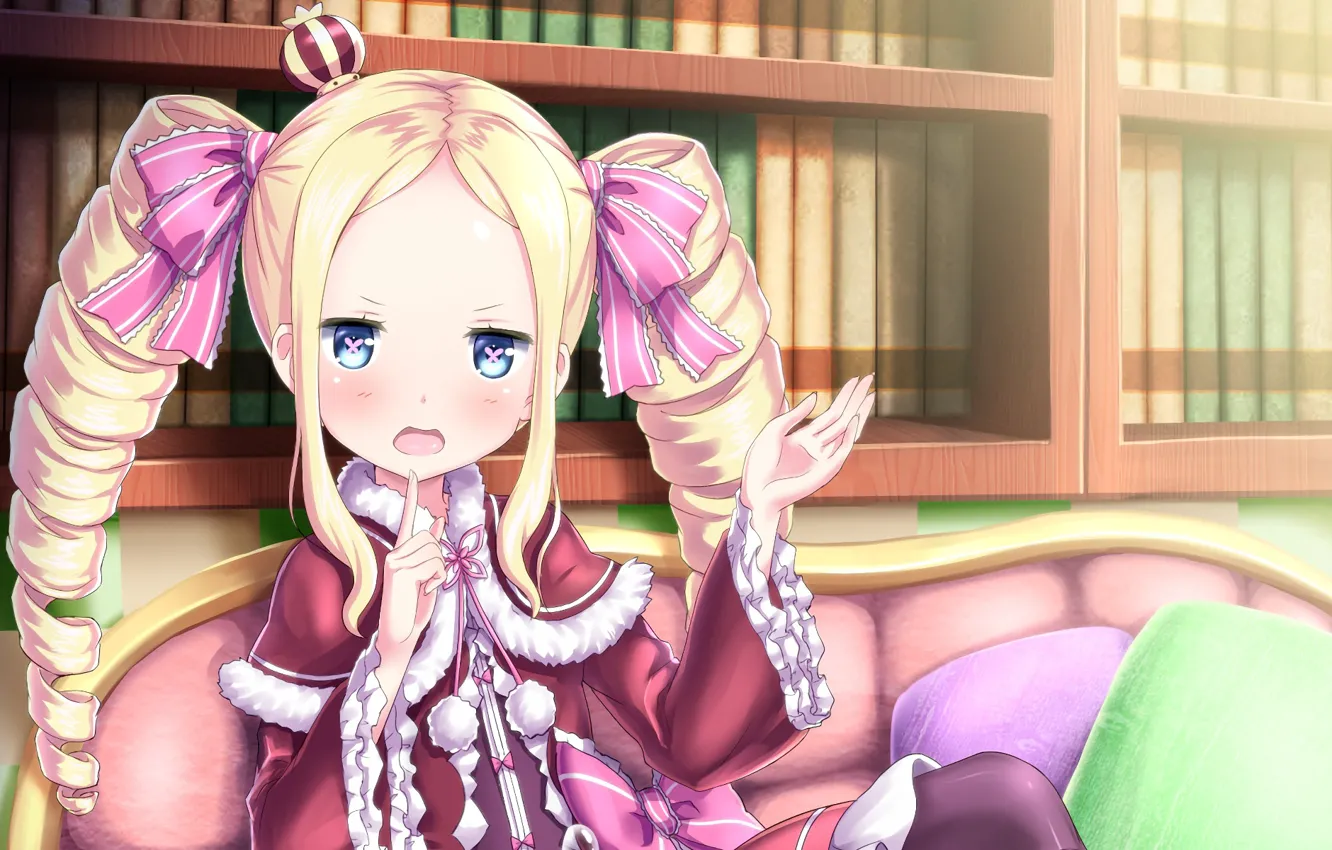 Photo wallpaper girl, Beatrice, Re: Zero kara hajime chip isek or Seikatsu