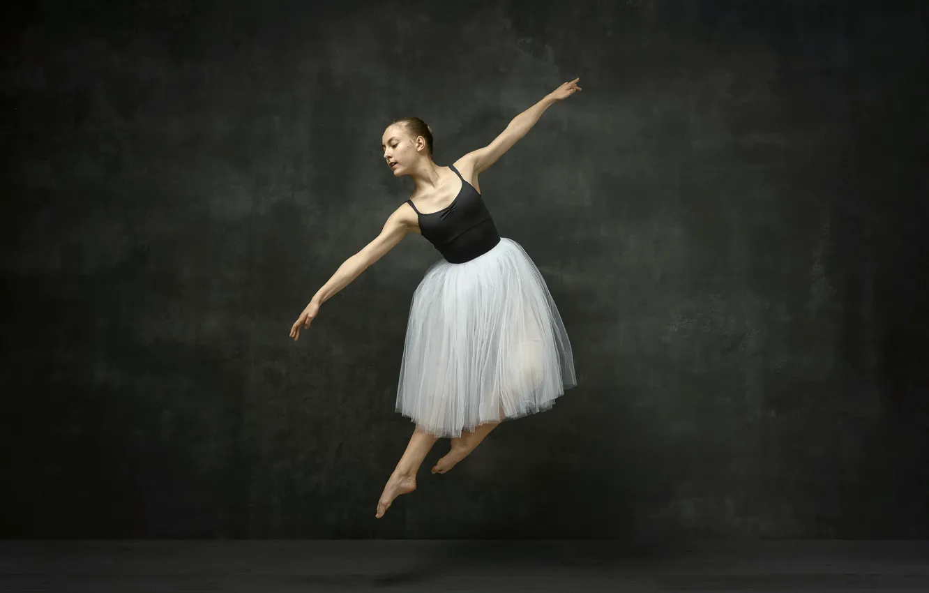 Photo wallpaper girl, background, dance