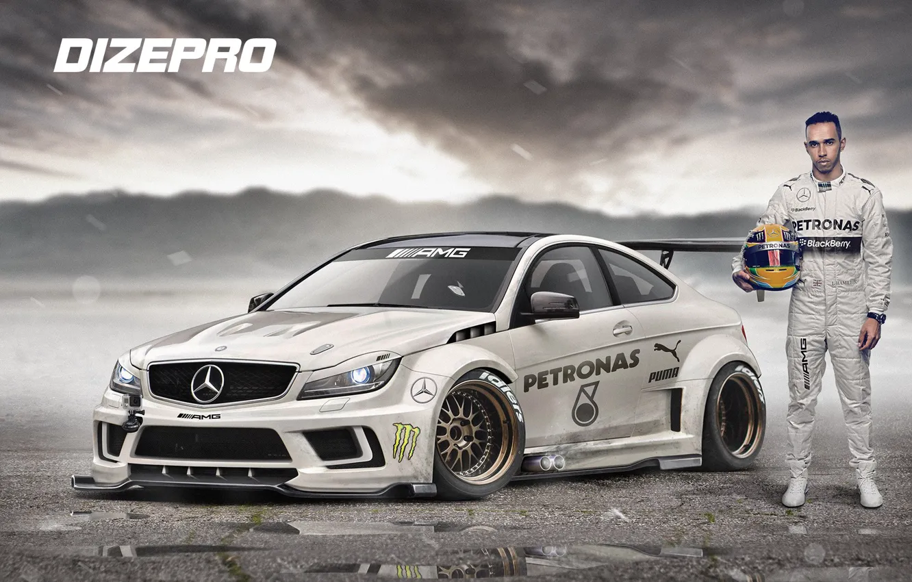 Photo wallpaper Auto, Tuning, Mercedes, Mercedes, Car, Car, Auto, Tuning