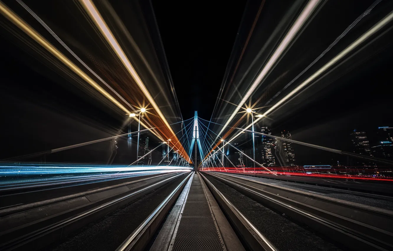 Photo wallpaper Rotterdam, South Holland, North Island