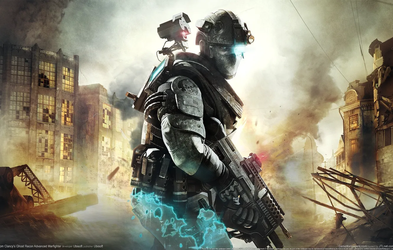 Photo wallpaper games, tom clancy's, future soldier, ghost recon