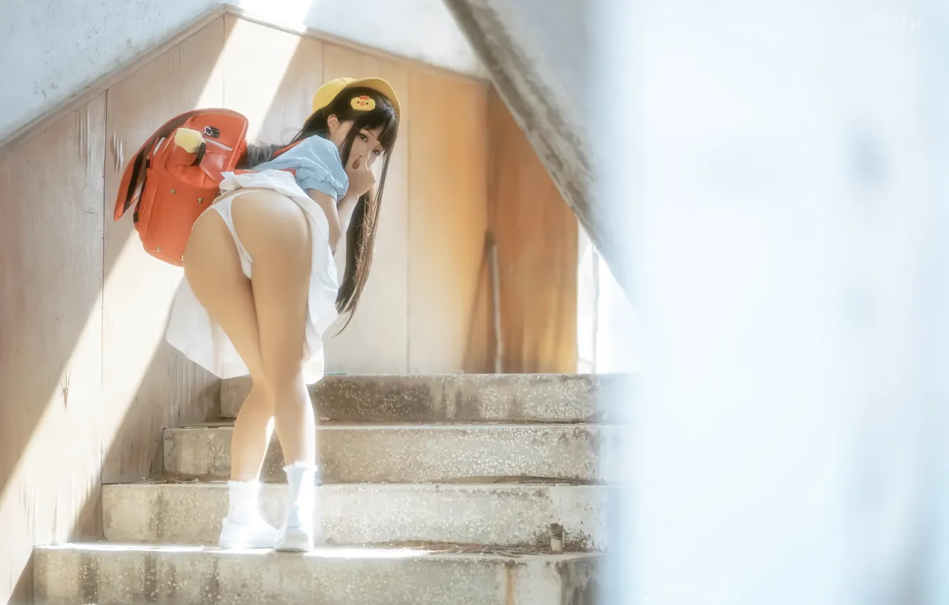 Photo wallpaper ass, asian, pants, Chun Momo