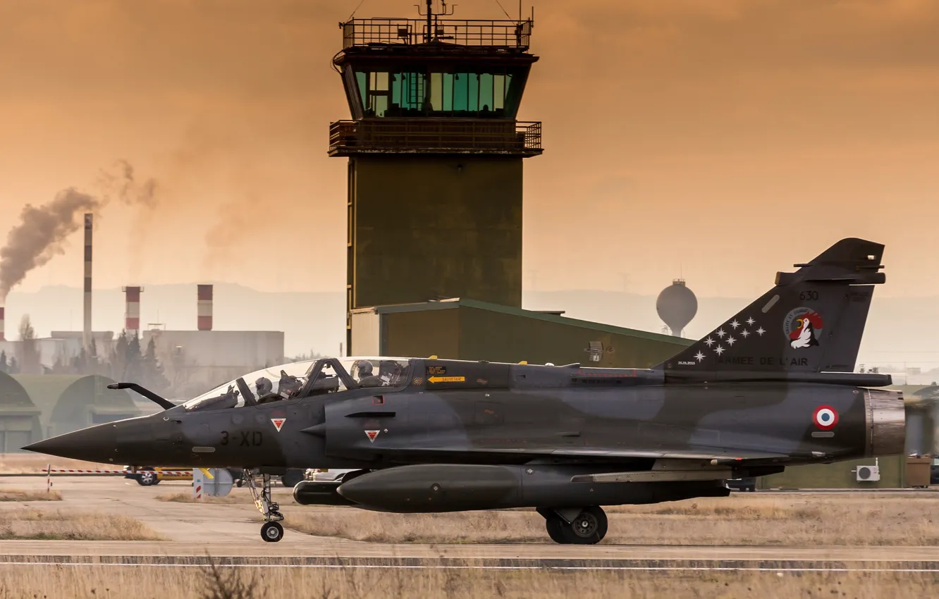 Photo wallpaper multi-role fighter, French, Mirage 2000D