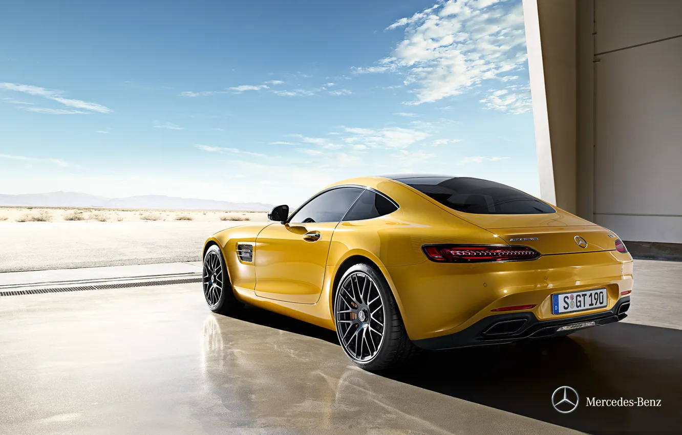 Photo wallpaper Mercedes-Benz, supercar, Mercedes, AMG, 2014, C190