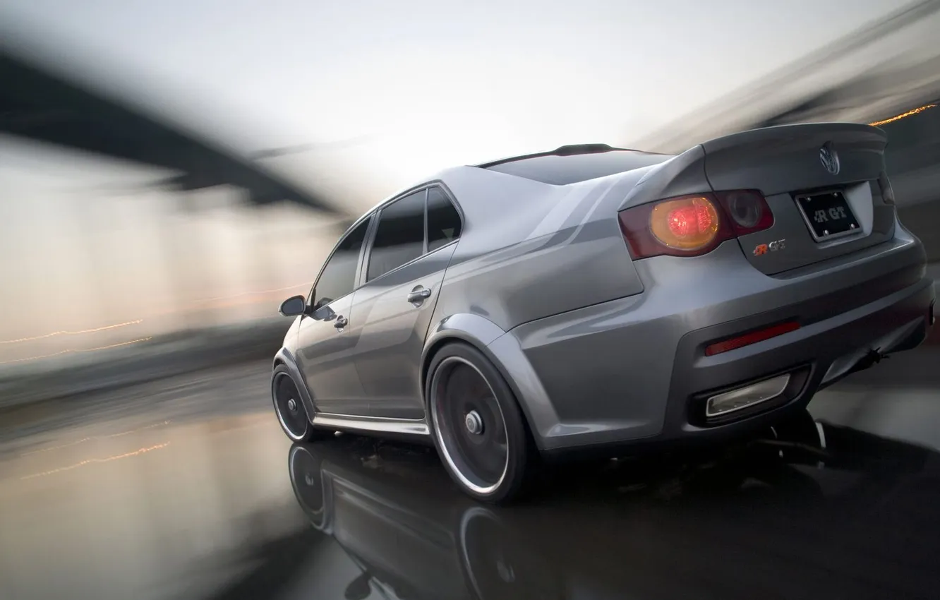 Photo wallpaper ass, Volkswagen, jetta