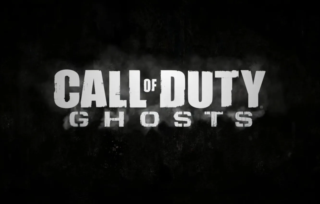 Photo wallpaper logo, art, Ghost, Call of Duty, Ghosts