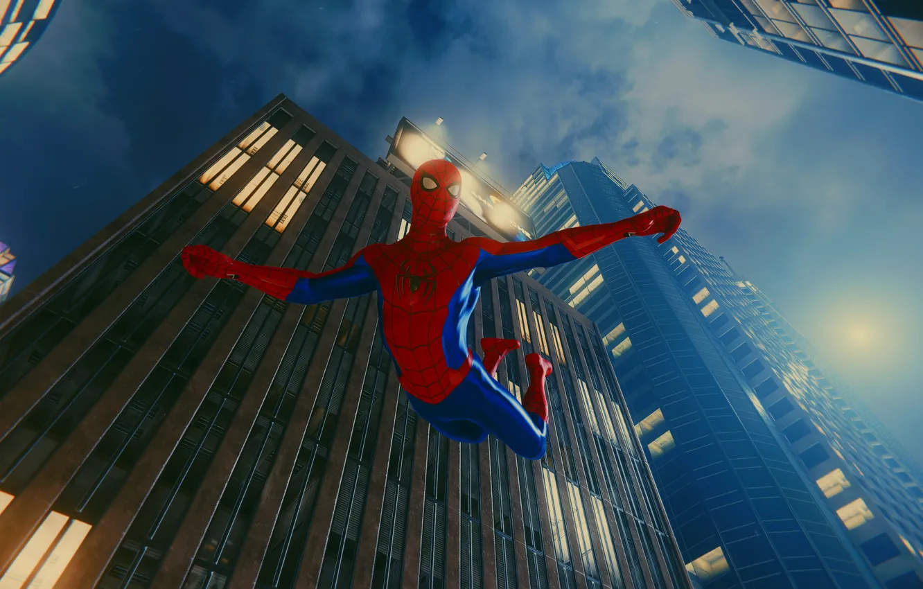 Photo wallpaper spider-man, Spider Man, spider man remastered