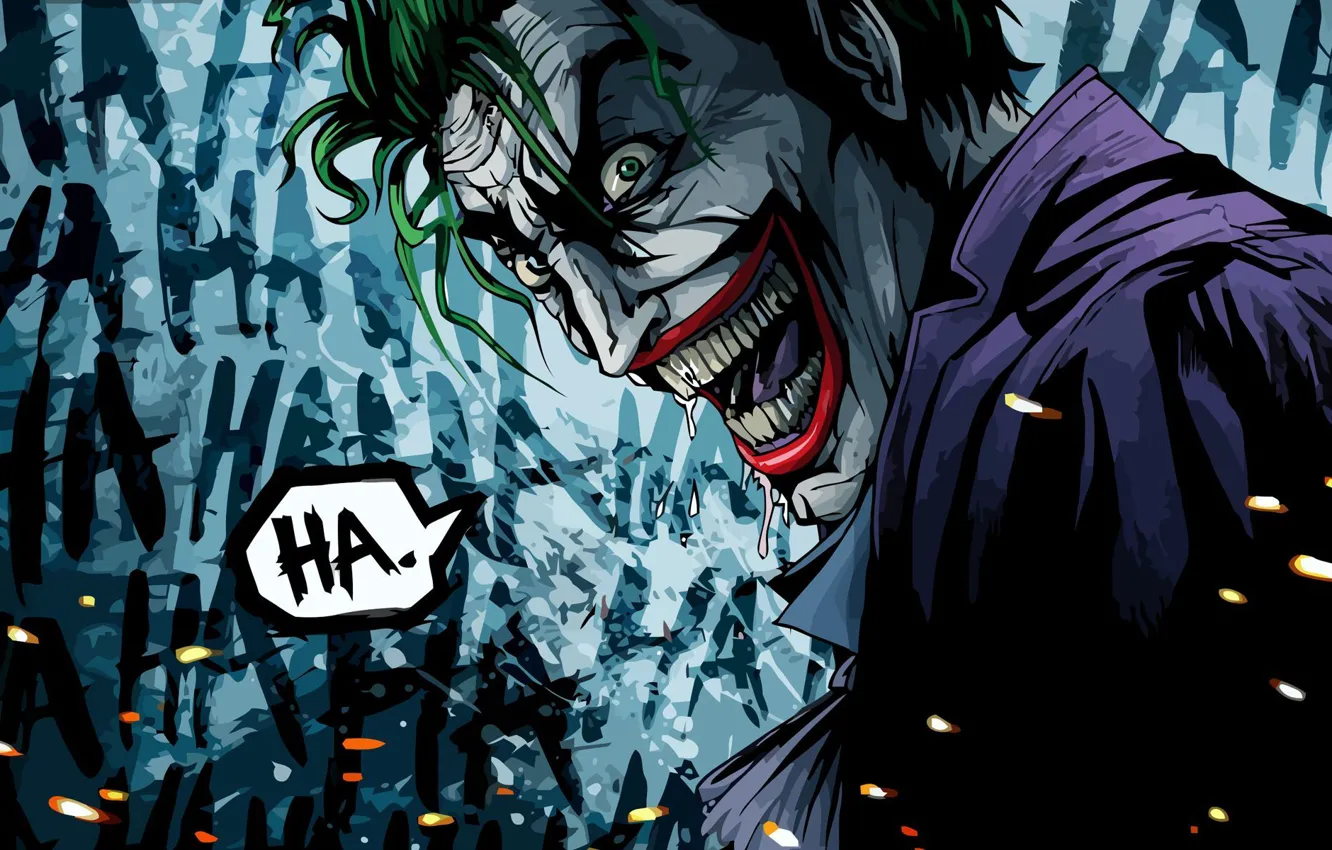 Photo wallpaper Joker, the bandits, crazy, bandit