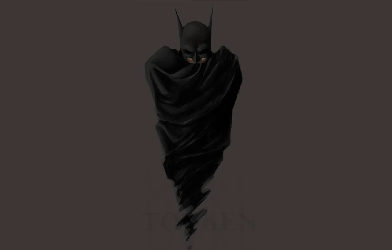 Photo wallpaper Batman, cloak, Batman, The dark knight, DC Comics, art.