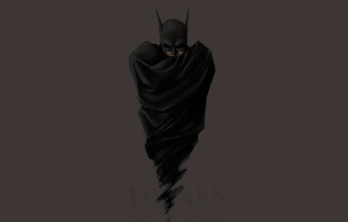 Photo wallpaper Batman, cloak, Batman, DC Comics, The Dark Knight, art.