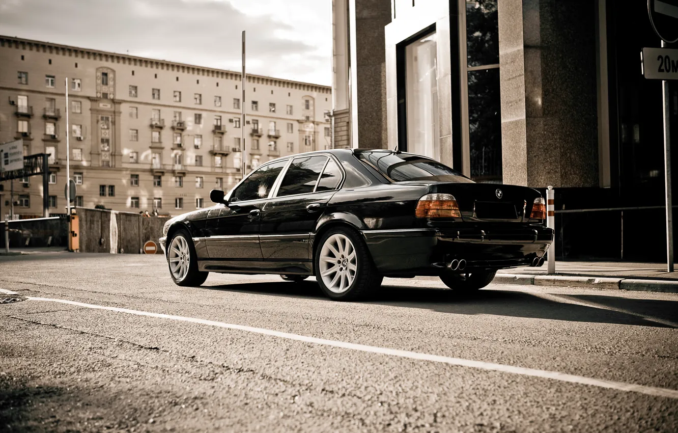 Photo wallpaper Wallpaper, BMW, Car, wallpapers, E38, BMW 750