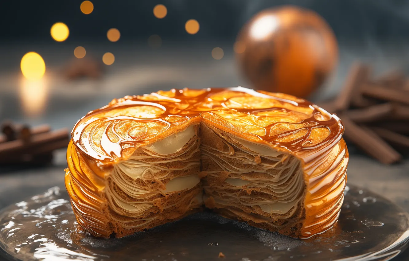 Photo wallpaper food, cake, dessert