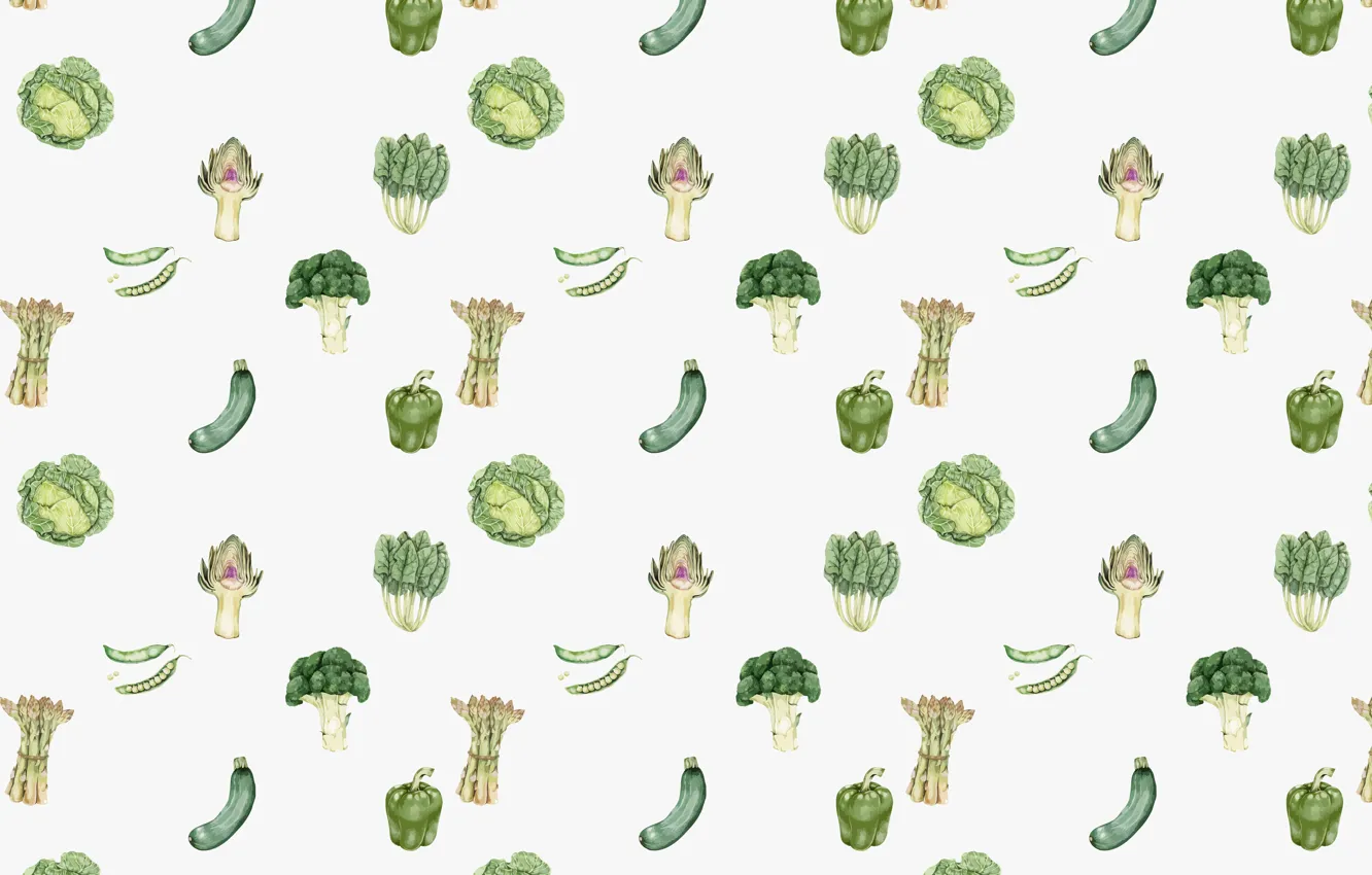 Photo wallpaper white, background, texture, vegetables