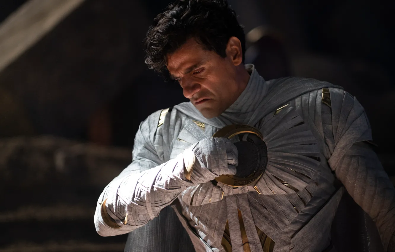 Photo wallpaper Moon Knight, Oscar Isaac, Marvel Studios, Marc Spector