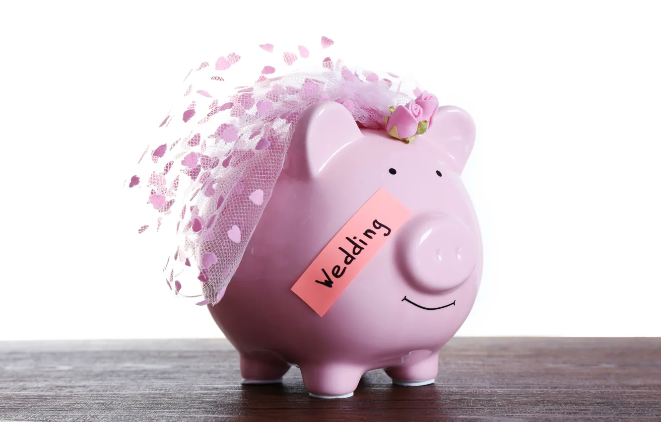 Photo wallpaper party, money, wedding, savings