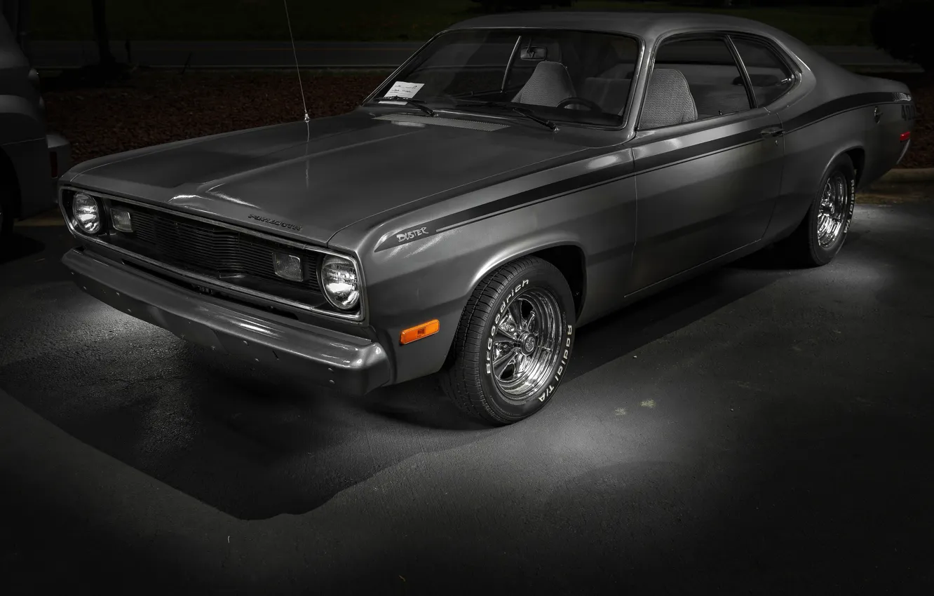 Photo wallpaper Plymouth, Duster, 1972