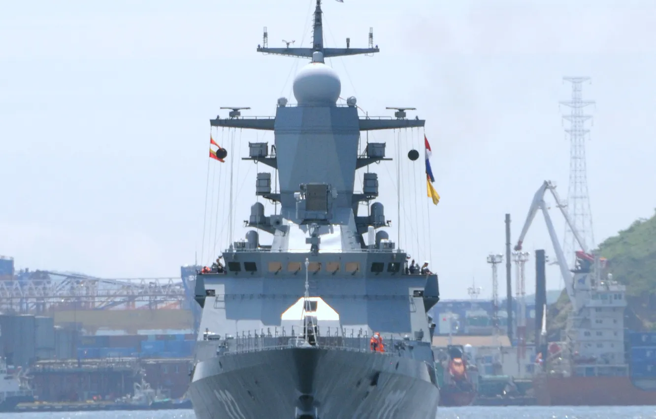 Photo wallpaper ship, Corvette, perfect, guard