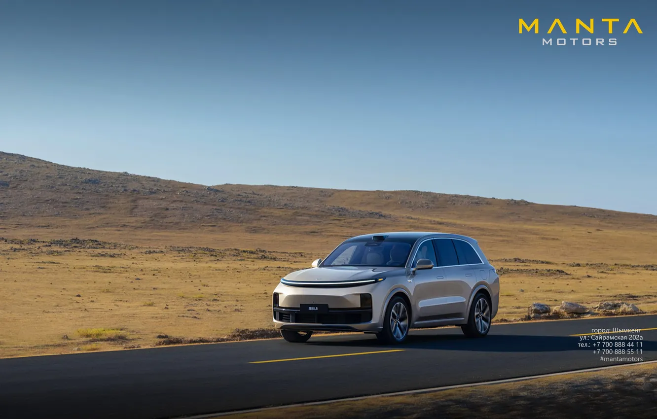 Photo wallpaper car, manta rays, lixiang