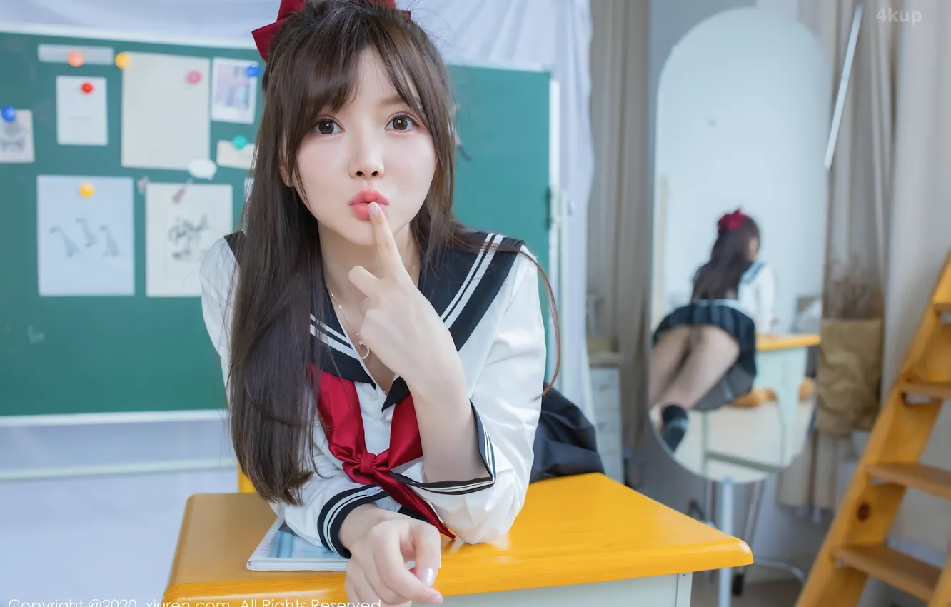 Photo wallpaper Asian girl, asian, MINIbabe