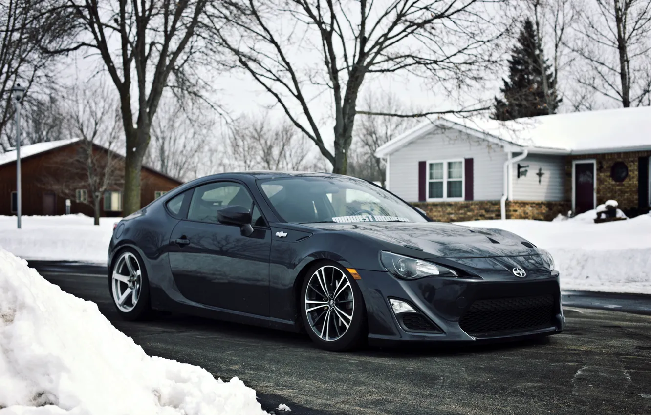 Photo wallpaper Toyota, tuning, Scion, fr-s, frontside