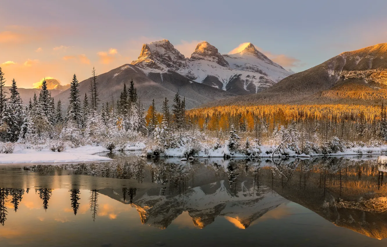 Photo wallpaper Alberta, Canada, Canmore