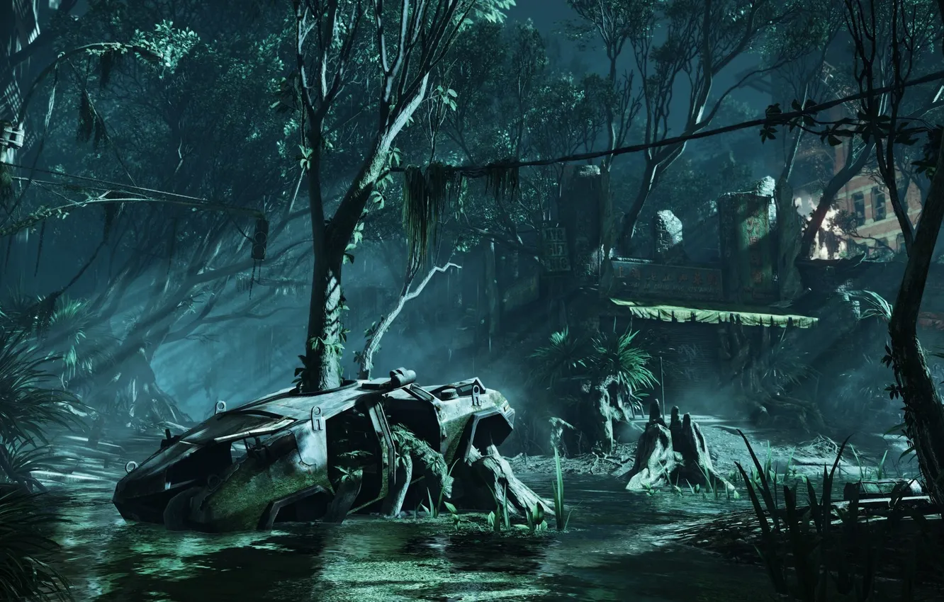 Photo wallpaper destruction, Crytek, CryEngine 3, krayzis, crisis, post Apocalypse