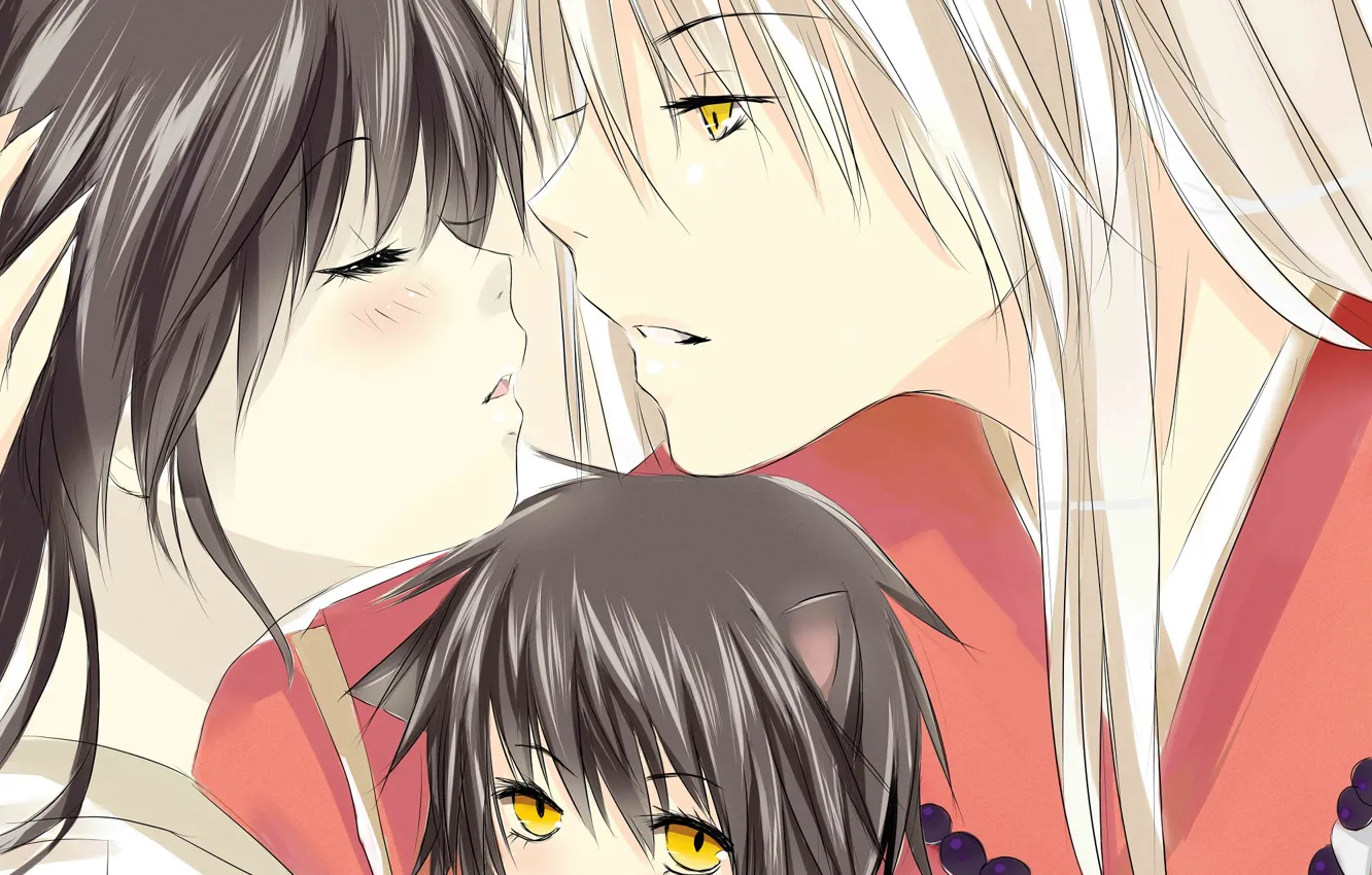 Photo wallpaper anime, family, art, Inuyasha, InuYasha