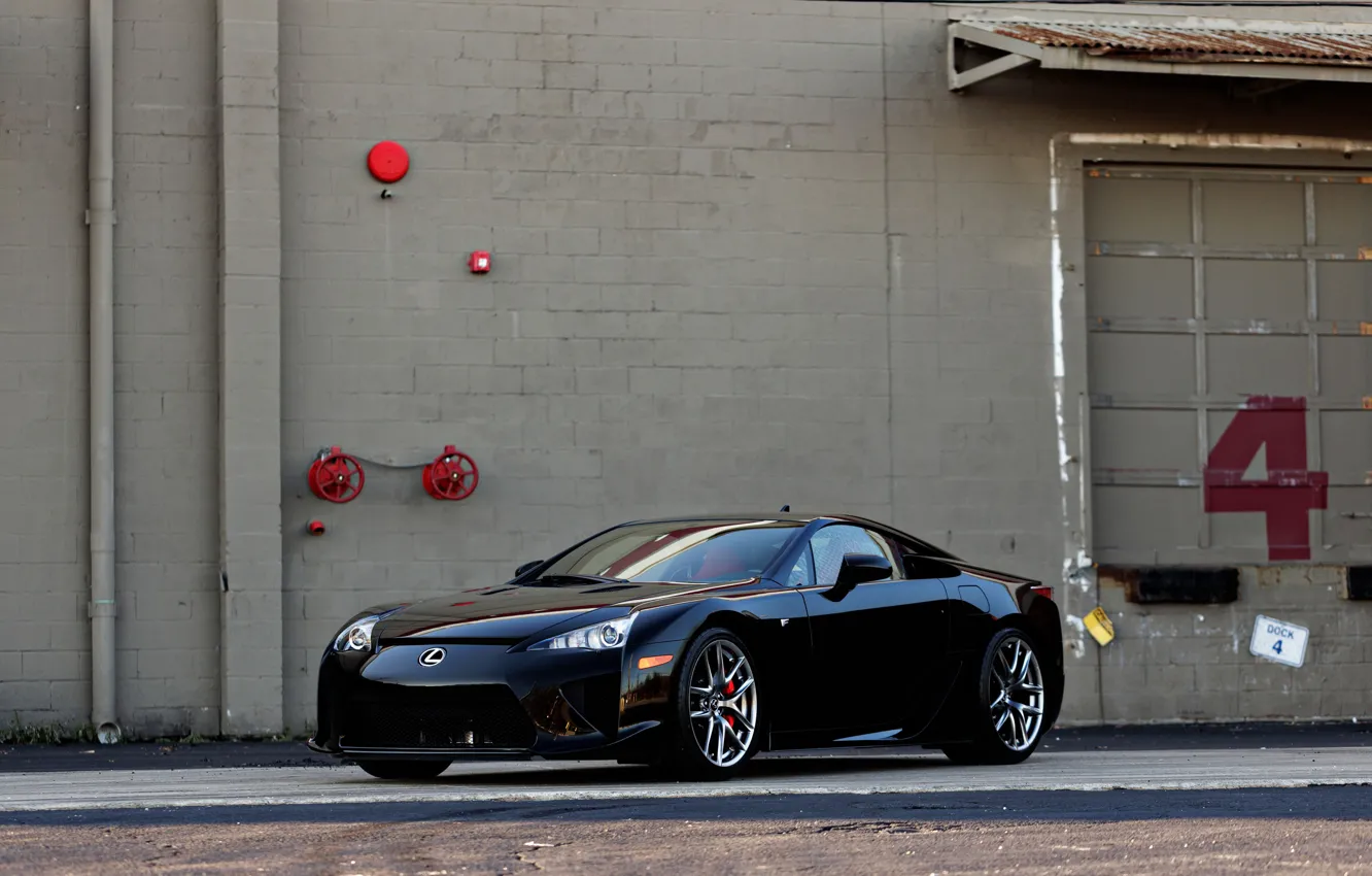 Photo wallpaper Lexus, supercar, LFA, Lexus LFA