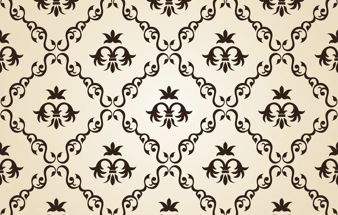 Photo wallpaper retro, pattern, vintage