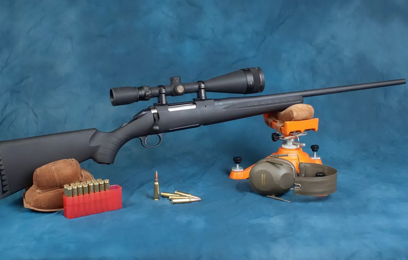 Photo wallpaper Ruger, American Rifle, caliber 308