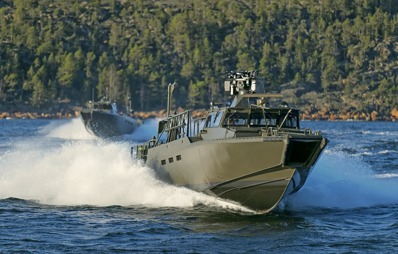 Photo wallpaper race, boat, speed