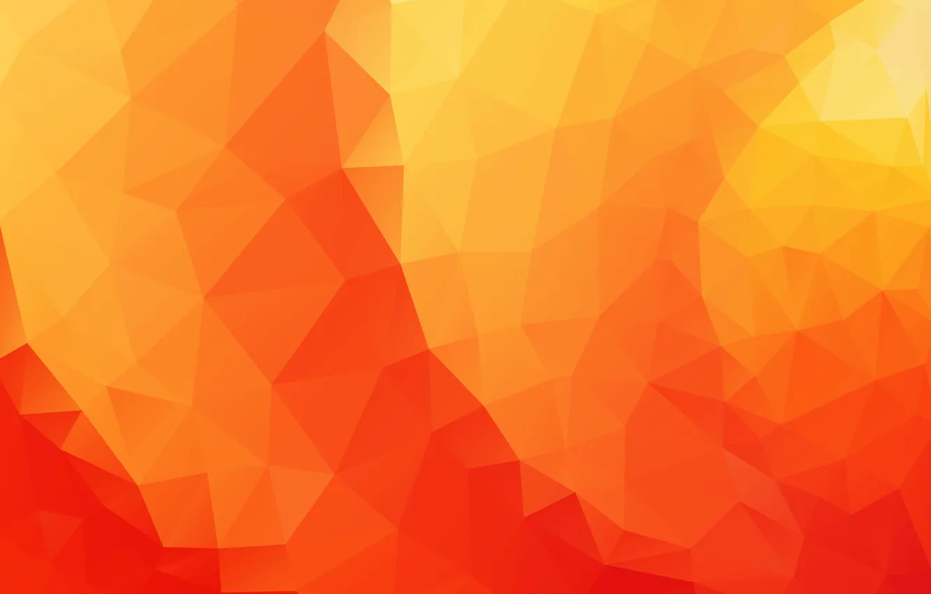 Photo wallpaper line, orange, yellow, red, paper, triangles, texture, fruit