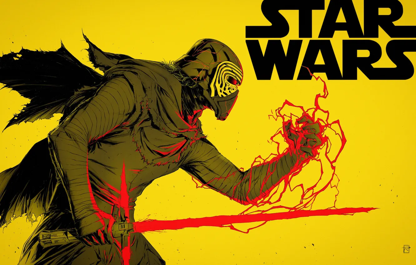 Photo wallpaper sword, Star Wars, fantasy, Star wars, art, lightsaber, Sith, lightsaber